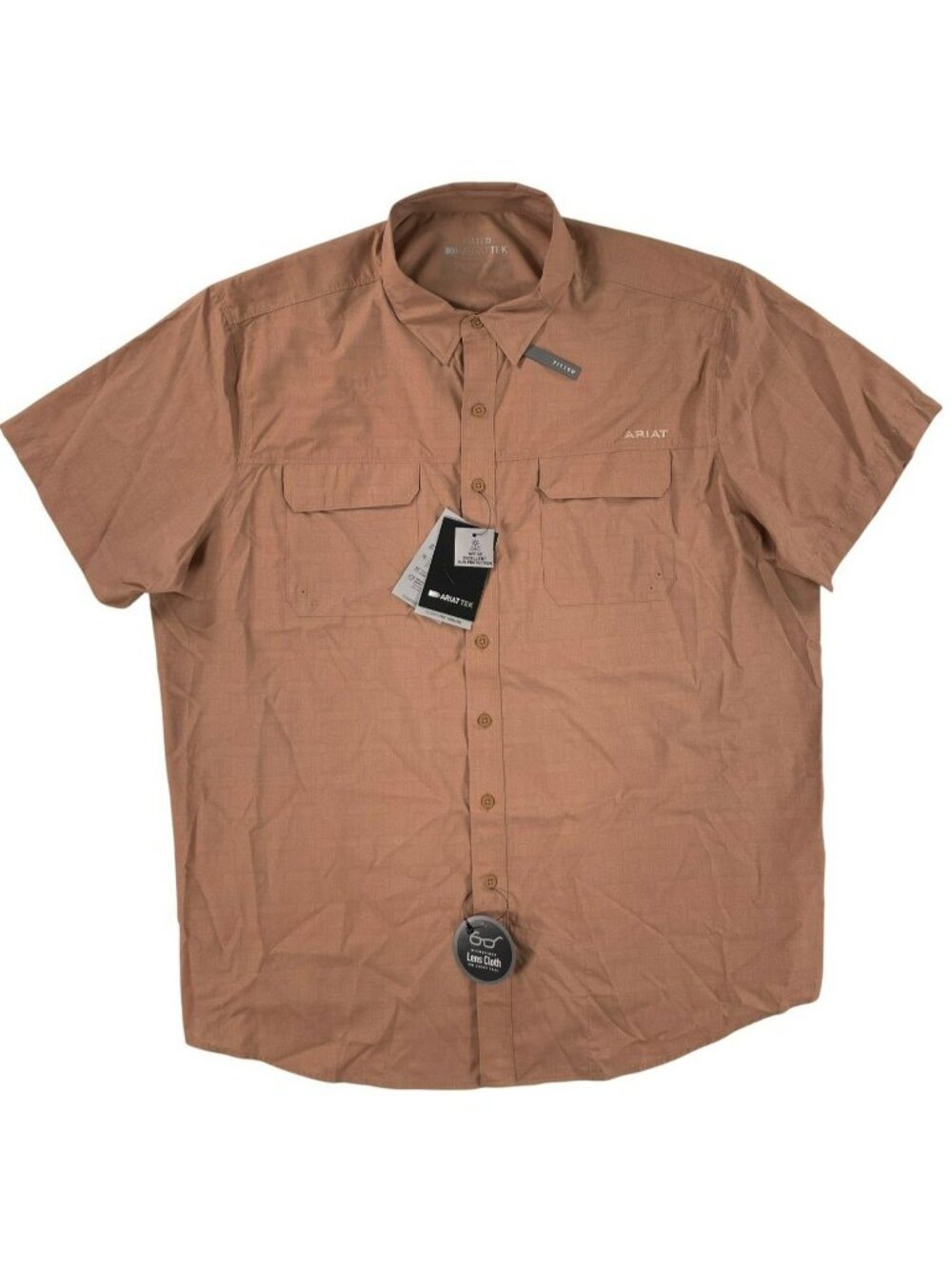 Ariat Printed VentTEK Outbound Western Classic Fit Cowboy Shirt Men's Sz 2XL NEW